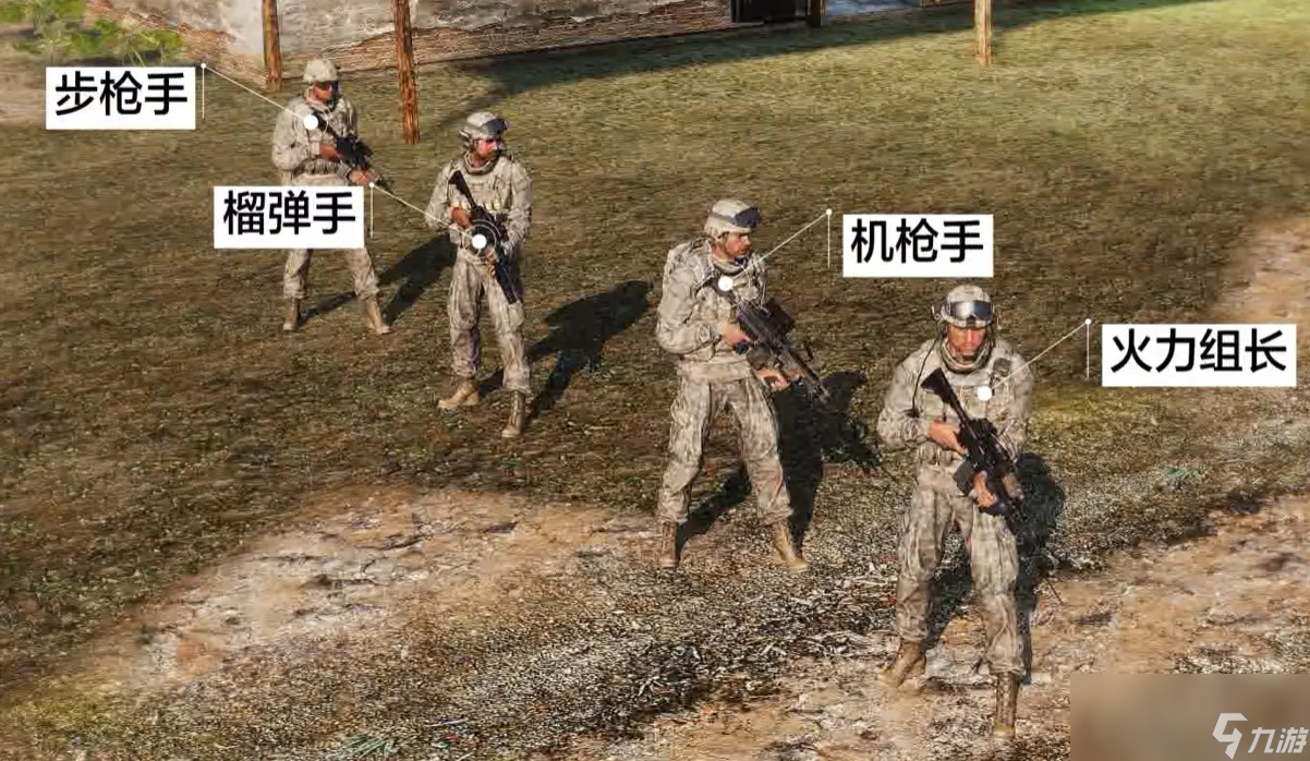 战术小队战斗怎么站队比较好