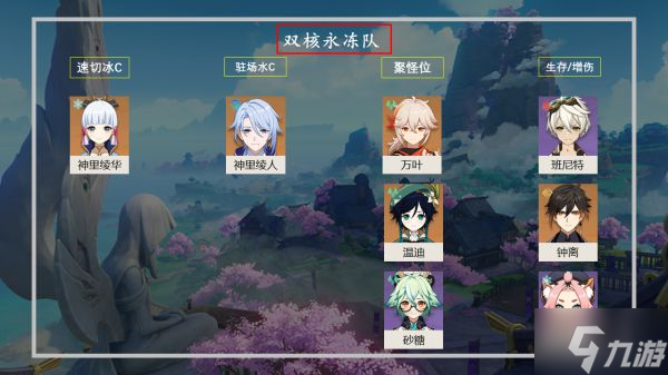 《原神》神里绫华详细配队及循环指南