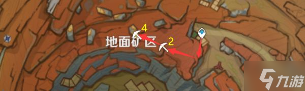 《原神》2.6版白铁矿快速采集路线