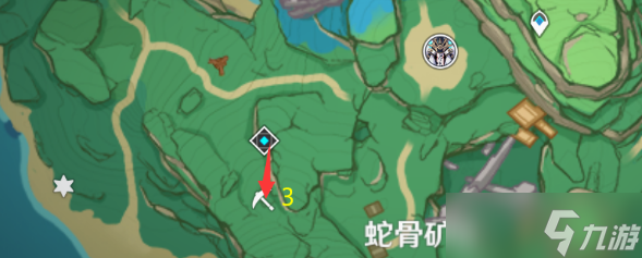 原神白铁矿快速收集路线大全