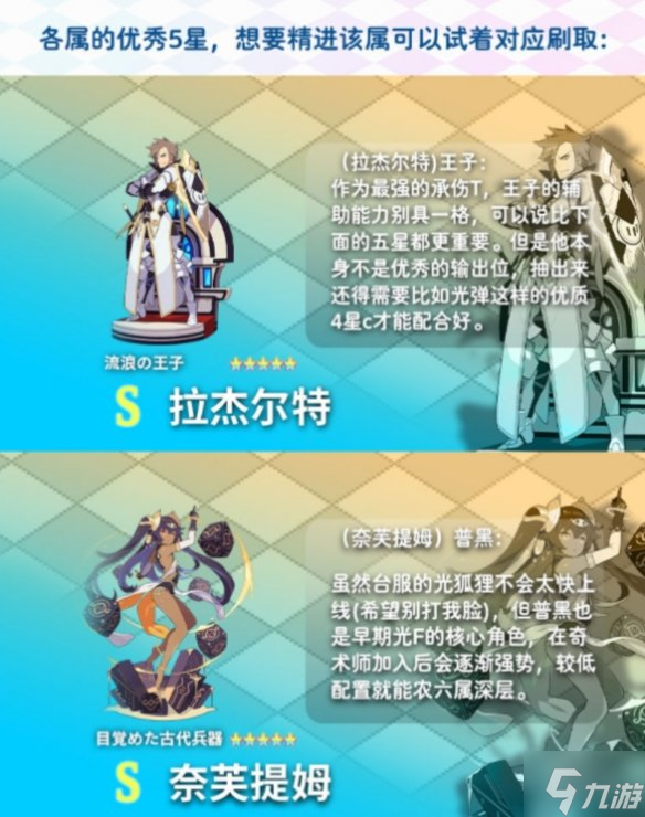 《世界弹射物语》新手十连怎么选 新手十连选什么角色