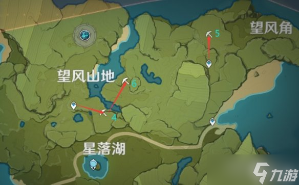 《原神》白铁矿采集路线介绍 白铁矿位置在哪里？