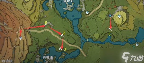 《原神》白铁矿采集路线介绍 白铁矿位置在哪里？