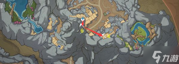 《原神》2.6版白铁矿快速采集路线