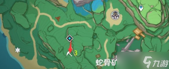 《原神》白铁矿采集路线介绍 白铁矿位置在哪里？