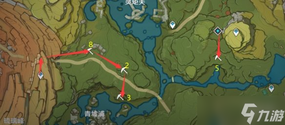 《原神》白鐵礦位置在哪？白鐵礦采集路線分享