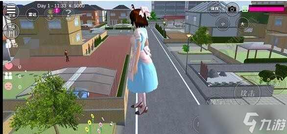 《樱花校园模拟器》爱丽丝衣服变大变小方法