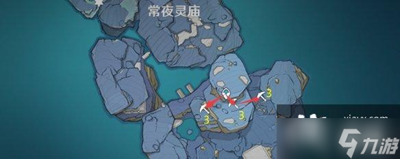 《原神》白鐵礦位置在哪？白鐵礦采集路線分享