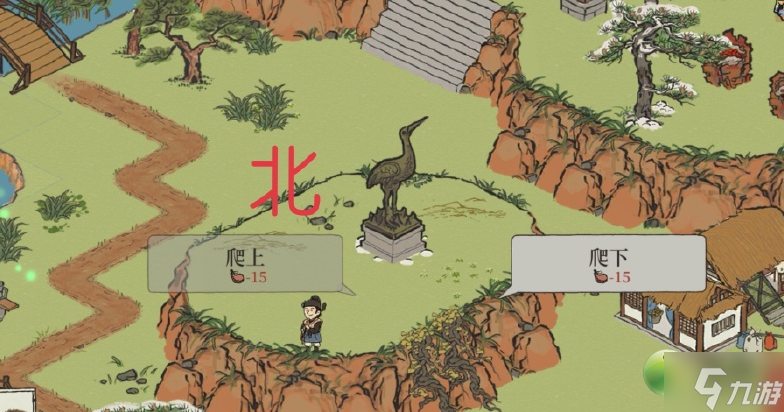 江南百景图铜鹤雕像转动攻略