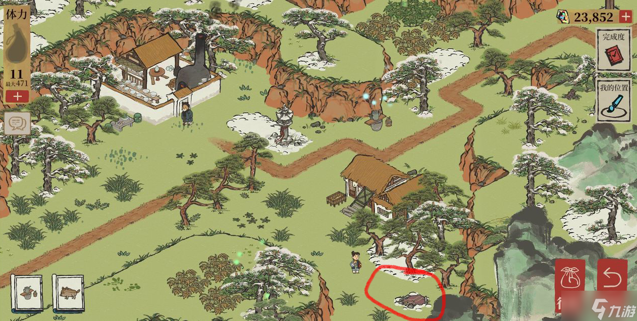 《江南百景图》徽杭古道宝箱位置