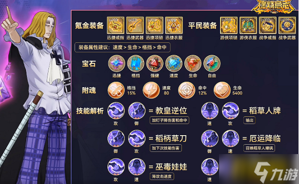 《航海王燃烧意志》霍金斯阵容怎么搭配 霍金斯阵容搭配推荐