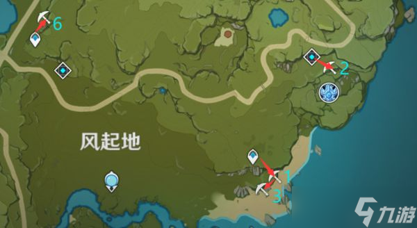 《原神》2.6版黑鐵礦速挖路線整理