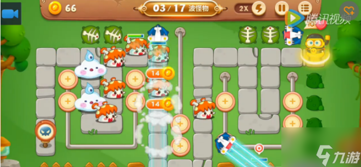保卫萝卜3公园16关攻略 具体介绍