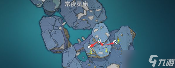 原神2.6版白鐵礦快速采集路線