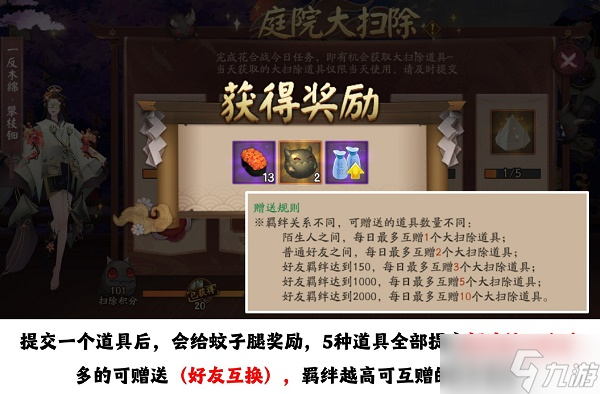 《阴阳师》庭院大扫除活动攻略