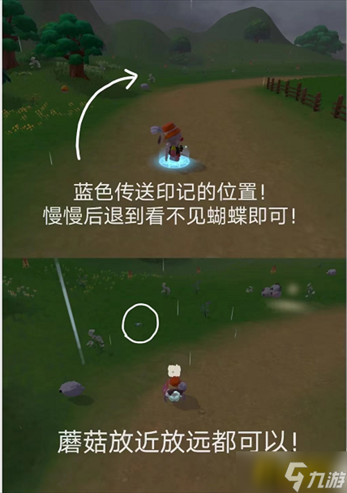 摩尔庄园手游木兰青凤蝶在哪里抓-木兰青凤蝶位置分享