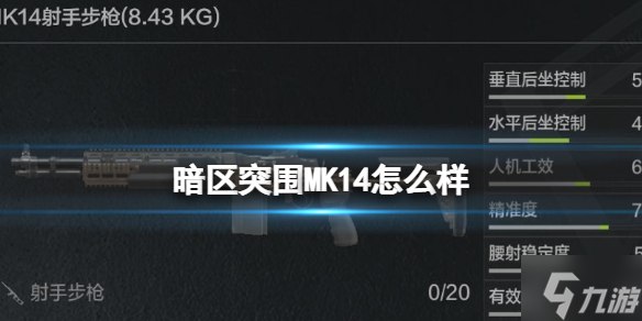 《暗区突围》MK14怎么样 MK14强度介绍