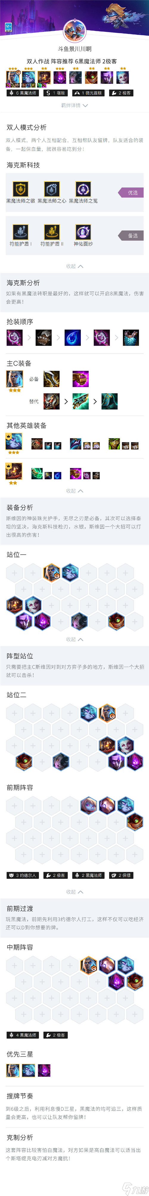 金铲铲之战双人作战阵容推荐，阵容运营与构筑思路分享[多图]