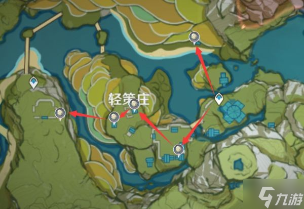 《原神》鸟蛋快速收集线路 鸟蛋刷新位置