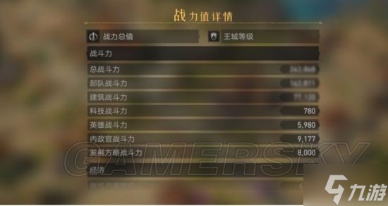 《重返帝国》虚战力与实战力区分解读 怎么区分虚实战力