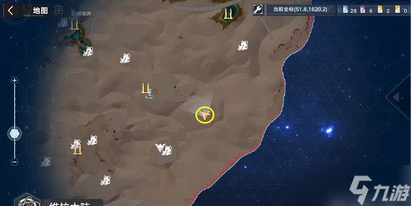 幻塔维拉流沙带风景点位置坐标大全