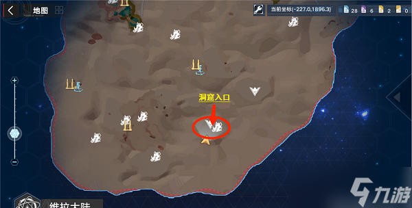 《幻塔》维拉流沙带风景点位置坐标大全