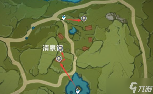 原神鳥蛋快速收集線路