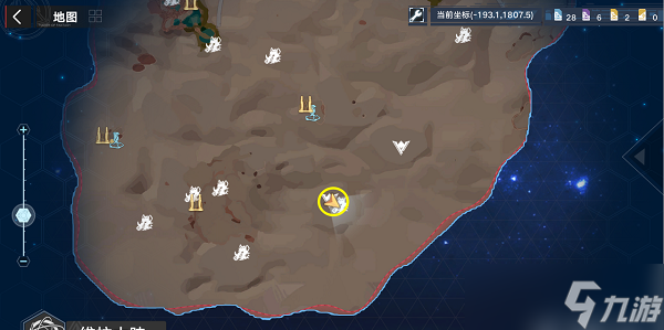 《幻塔》维拉流沙带风景点位置坐标大全