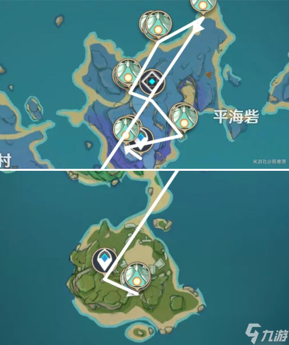 原神飄浮靈討伐路線整理