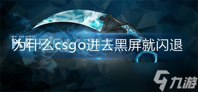 为什么csgo进去会老是黑屏闪退 黑屏闪退解决办法截图