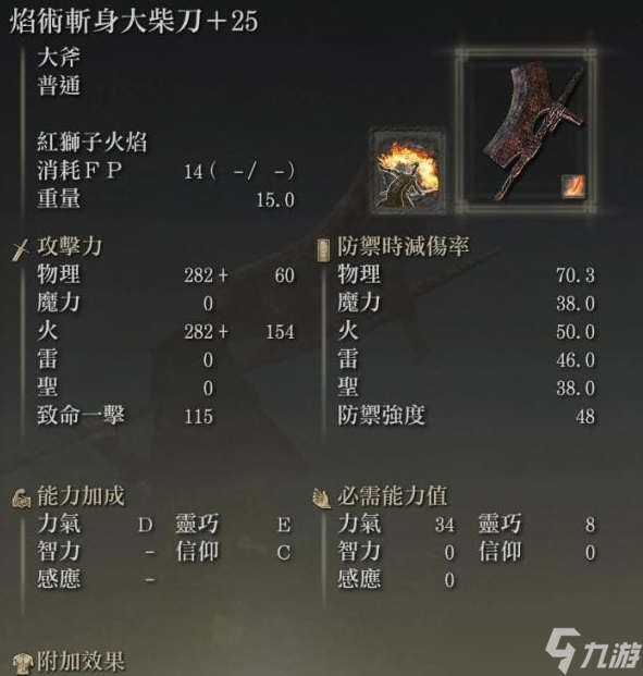 艾尔登法环焰术斩身处决流配装攻略