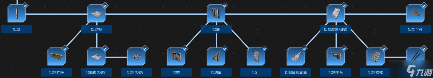 《翼星求生》科技樹都有哪些東西