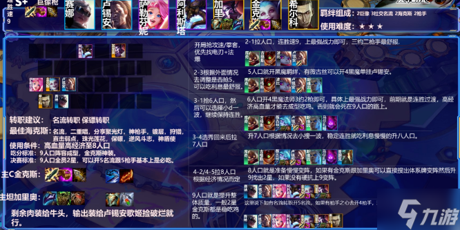 金铲铲之战巨像枪怎么玩 金铲铲之战阵容详解