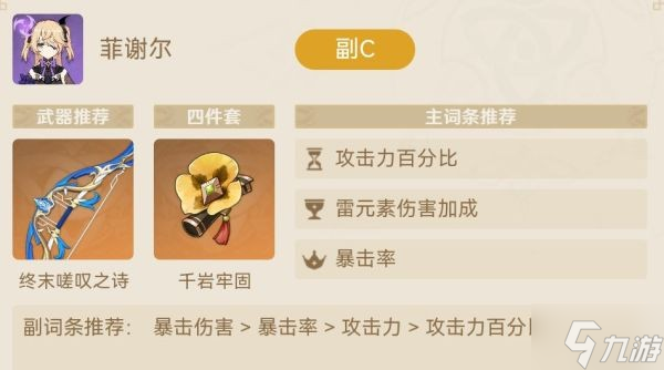 《原神》申鹤多流派队伍搭配参考