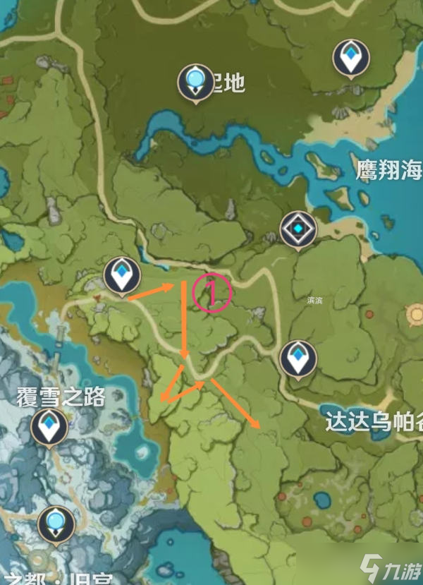 原神雪山锄大地路线汇总