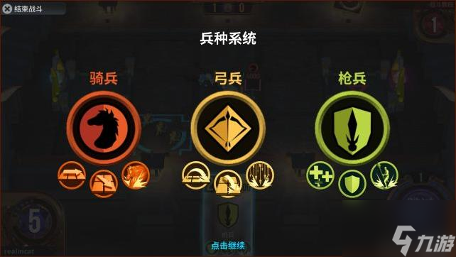 荣耀战棋兵种有哪些分类 红、绿、黄三种颜色的兵种属性特点详解