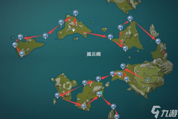 原神星螺刷新点位标注