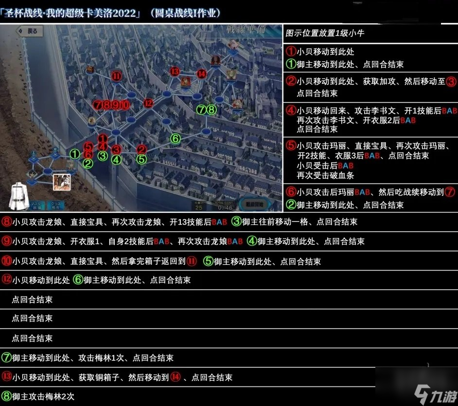 fgo圣杯战线卡美洛2022攻略 梅林圆桌战线逃课低配作业