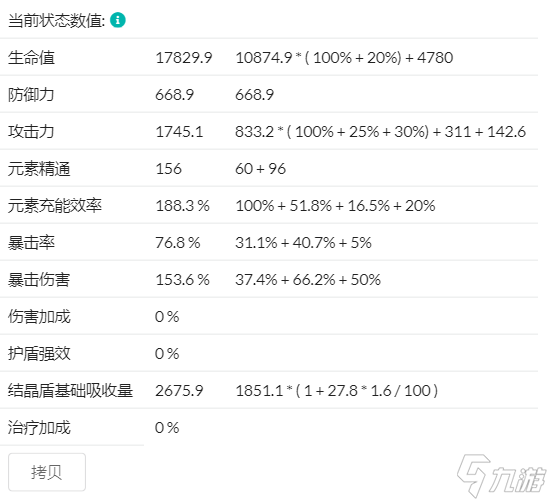 原神2.6版本雷神国家队香菱武器伤害对比分析