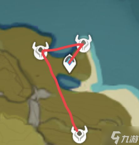 《原神》2.6版骗骗花采集路线推荐