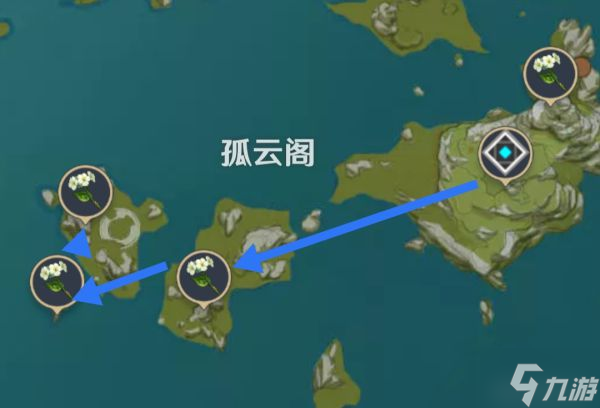 《原神》2.6版清心采集路線分享