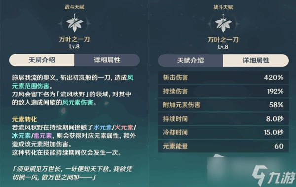 《原神》万叶技能介绍​