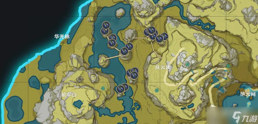 《原神》琉璃袋采集位置​详解