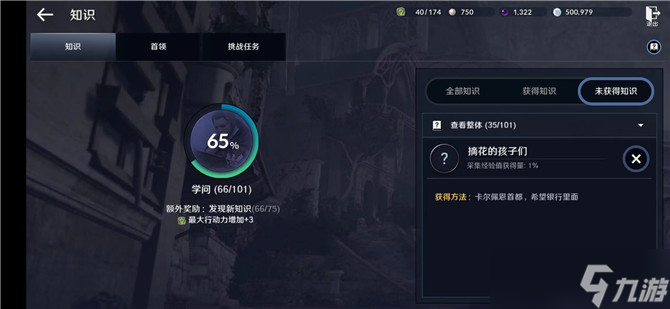 黑色沙漠手游摘花的孩子们知识攻略截图