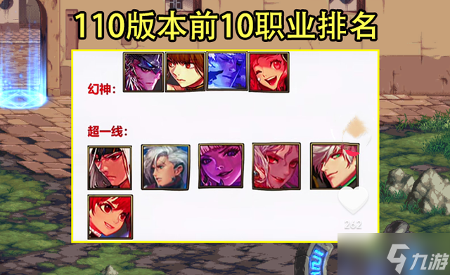 《DNF》110版本超一线职业排行榜