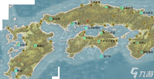 《太阁立志传5DX》32处名胜位置大全 全名胜位置介绍