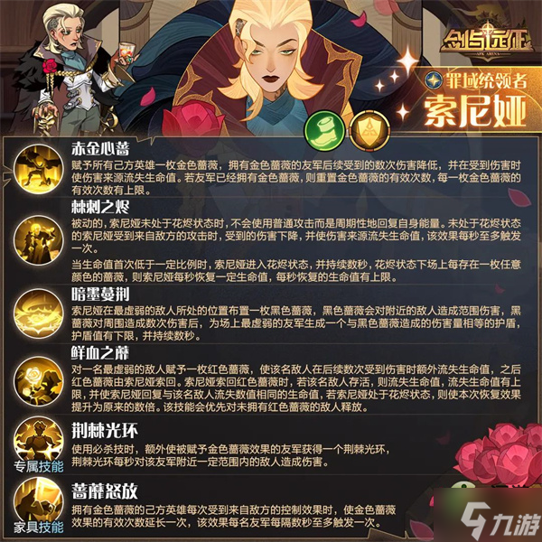 剑与远征索尼娅技能一览