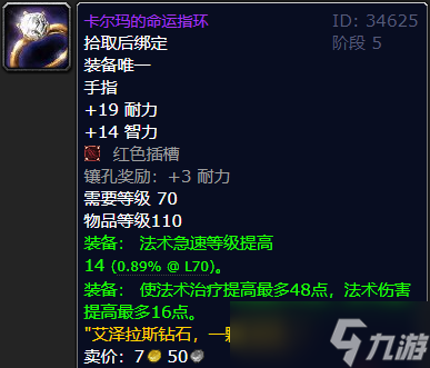 《魔兽TBC怀旧服》P5阶段 魔导师平台紫装一览