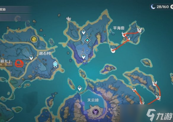 《原神》刀镡的收集路线 刀镡怎么收集