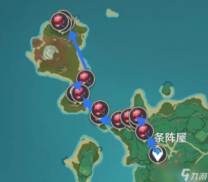 原神血斛收集路线推荐